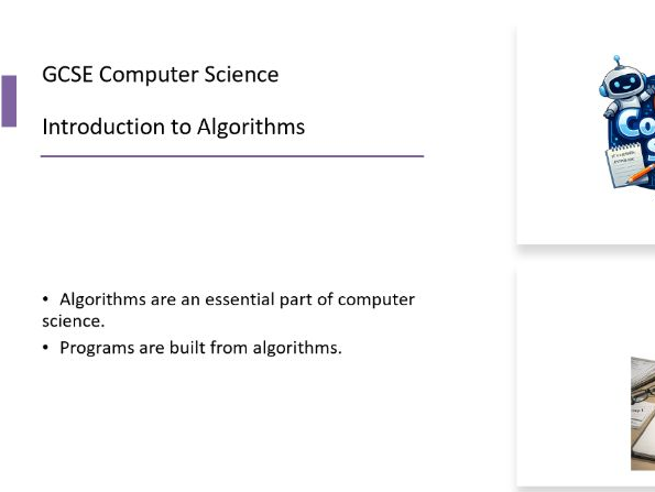 GCSE Computer Science - 2 Week transition sessions