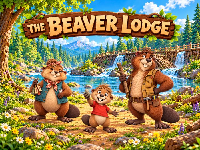THE BEAVER LODGE | Interactive Digital Game World | 20 Characters + 9 Locations