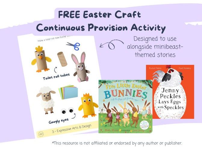 FREE Easter Craft Continuous Provision Activity