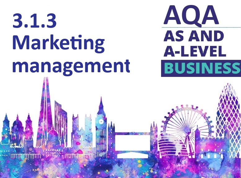 AQA A Level Business - 3.1.3 Marketing management (First exams in 2028)