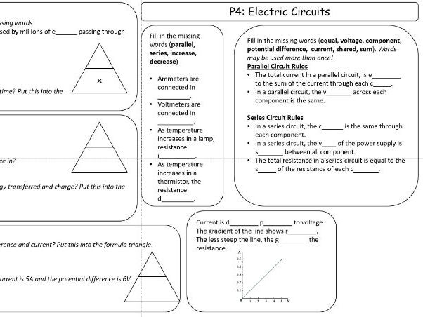 Electric Circuits (AQA 9-1 Combined Science Foundation)
