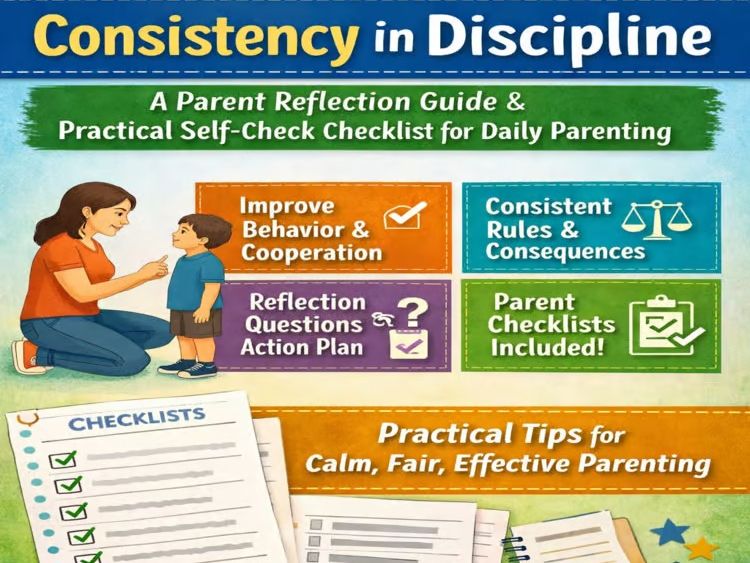 A Parent Reflection Guide & Practical Self-Check Checklist for Daily Parenting