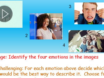 Self Regulation BITE SIZE 1: What are the Zones