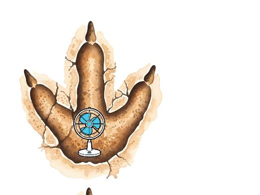 Dinosaur Footprints Phonics Activity – Phase 2 CVC Words