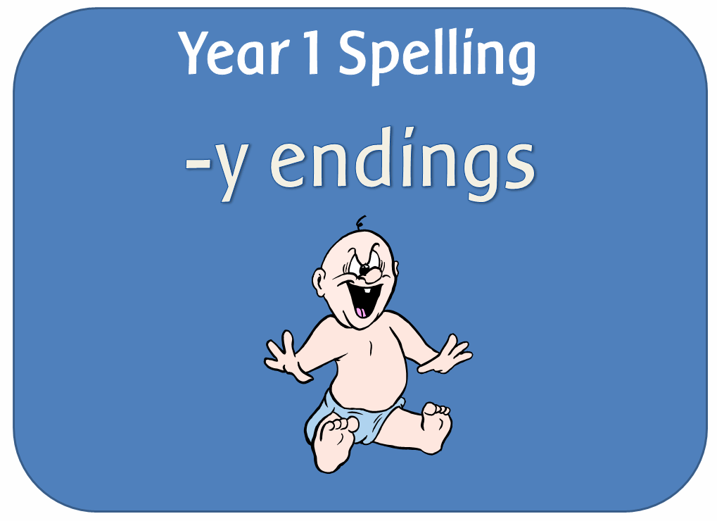 SPaG Year 1 Spelling pack:  Words ending in y