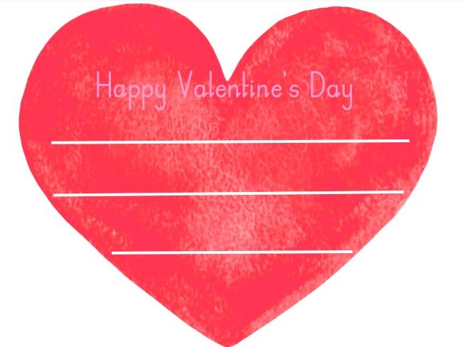 Valentines Love Note