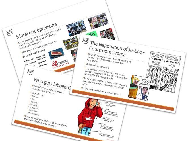 Sociology - Crime and Deviance - Interactionism and Labelling