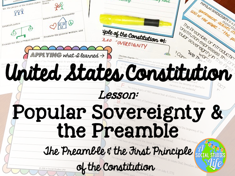 Constitution - Preamble and Popular Sovereignty