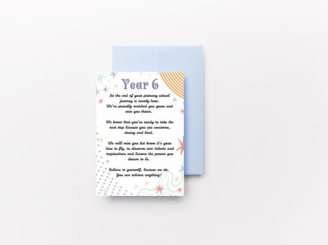 Year 6 Leavers’ poem