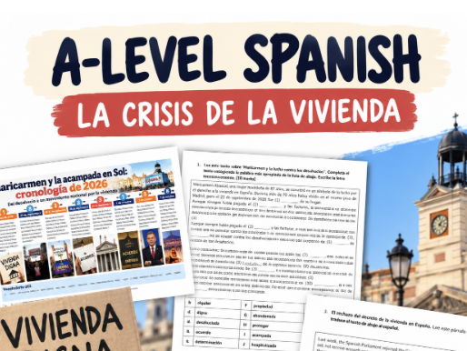 A-Level Spanish | La crisis de la vivienda | Reading, Translation & Speaking | AQA