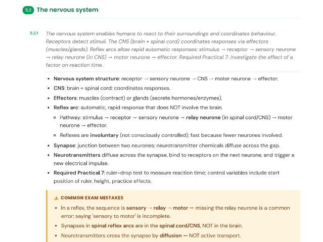 AQA GCSE Biology - Complete and Concise Paper 2 Revision Notes (Units 5-7)