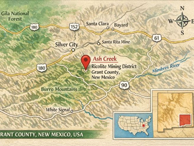 RICOLITE  A RICH STONE ONLY FOUND AT ASH CREEK NEW MEXICO!