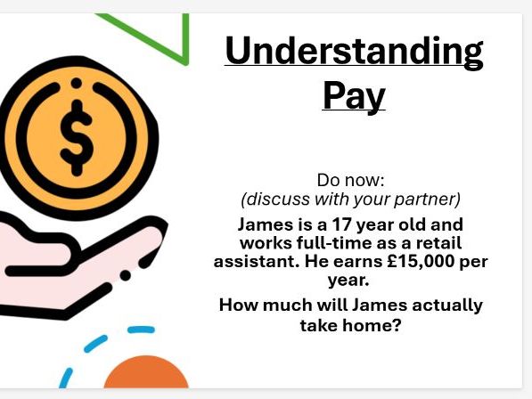 KS4 PSHE – Understanding Pay, Tax & Payslips (Managing Finances Lesson 1)