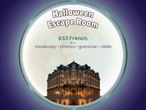 Halloween Escape Room – KS3 French