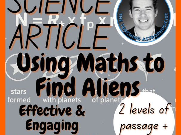 Using Maths to Find Aliens? Space Reading Comprehension 2 Passage & Questions