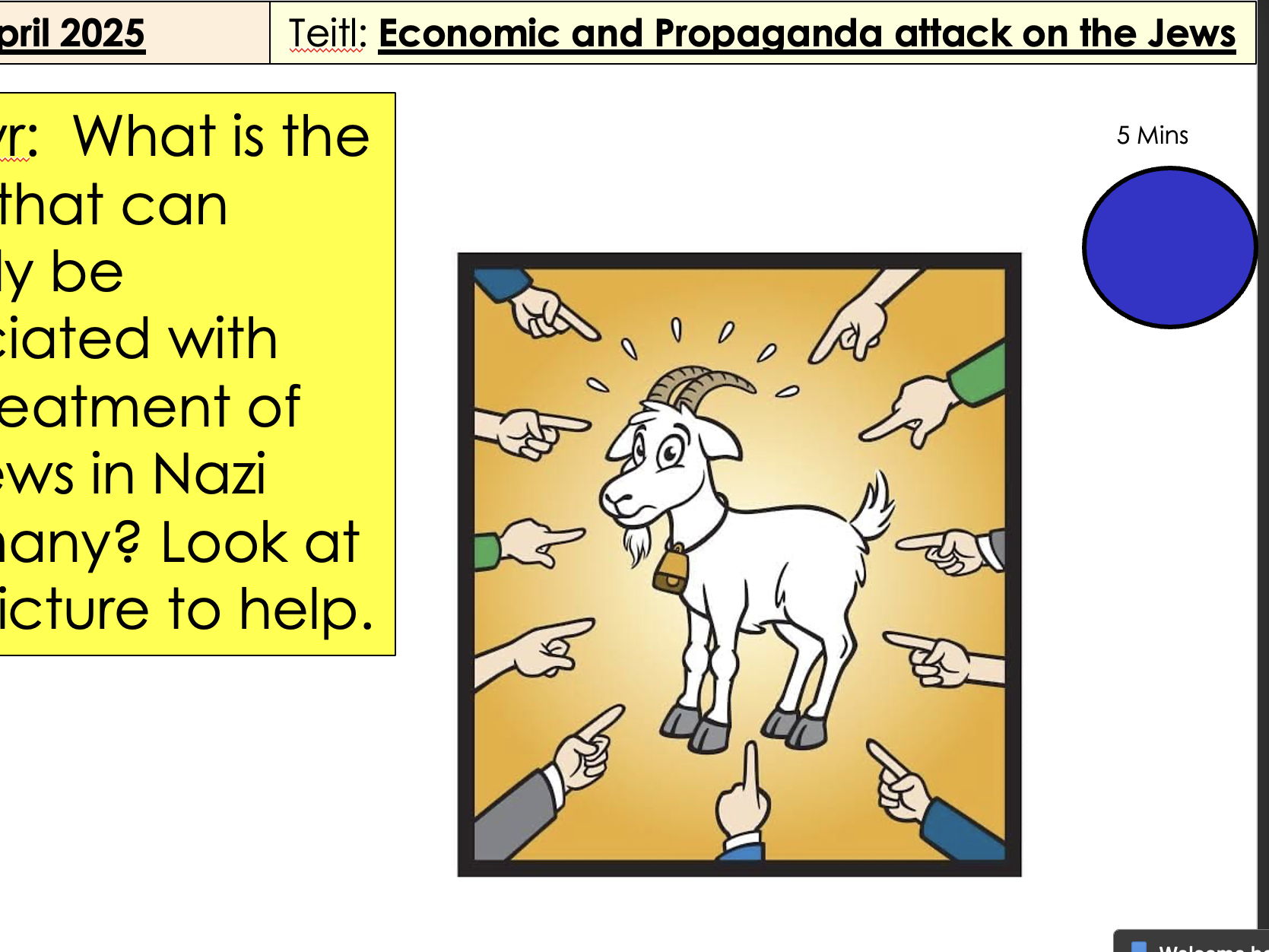 WJEC GCSE Germany in Transition - 3 lessons on the treatment of the Jews