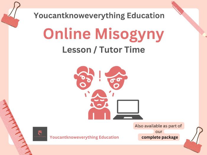 Online Misogyny Tutor Time PSHE
