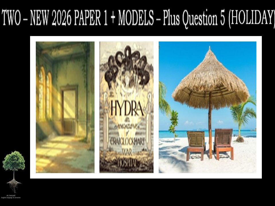TWO - NEW 2026 PAPER 1 + (MODELS) - & Q5 (HOLIDAY)