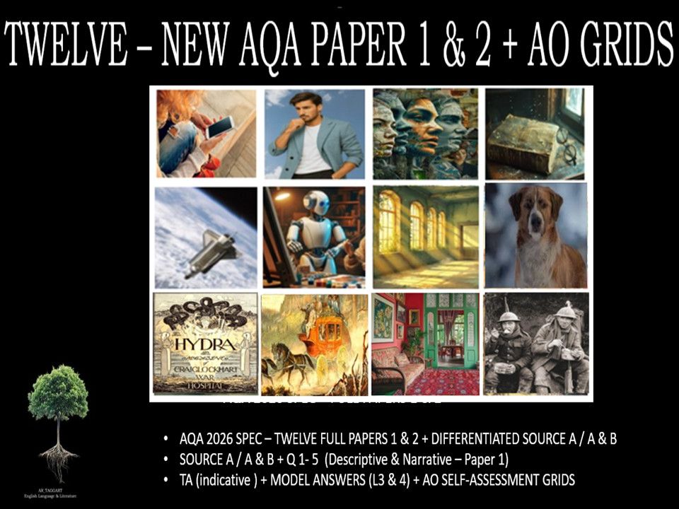 TWELVE - NEW PAPER 1 & 2 | 2026 FULL MOCK | + AO GRIDS