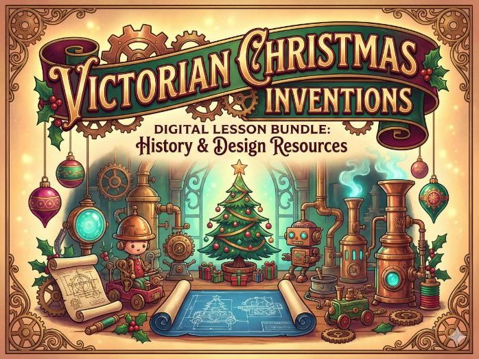 Victorian Christmas Inventions | Interactive History & STEM PowerPoint