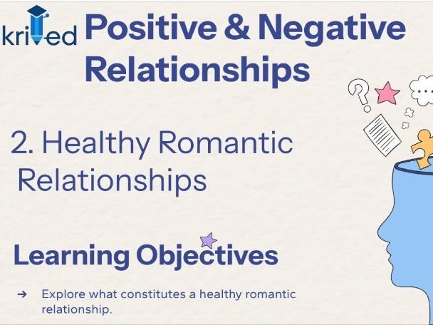 Healthy Romantic Relationships – KS3 Year 9 PSHE Lesson on Trust, Boundaries & Respect
