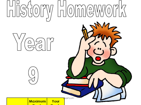 History Homework (Year 9)