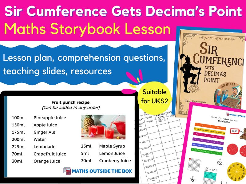 Sir Cumference Gets Decima's Point - Maths Storybook Lesson UKS2