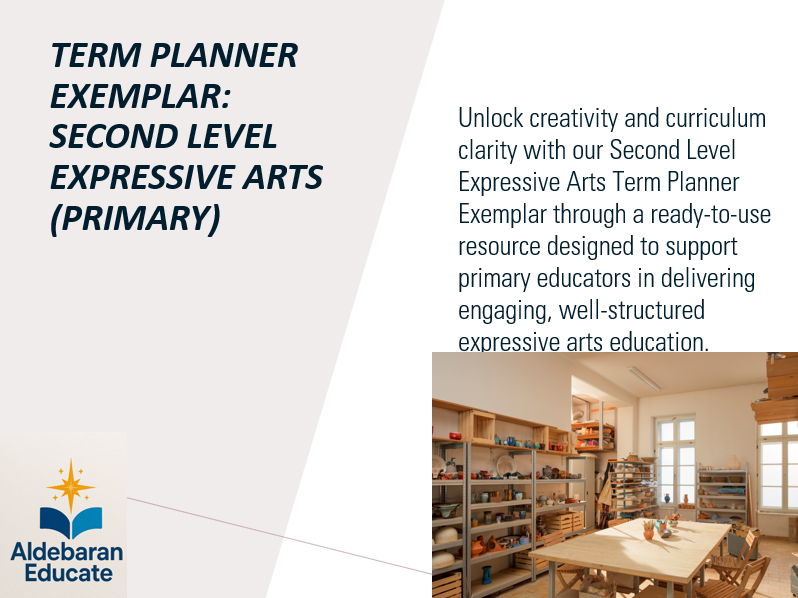 Term Planner Exemplar: Second Level Expressive Arts (Primary)