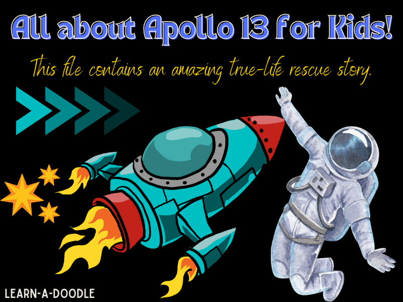 All About Apollo 13 Mission for Kids: The Amazing True-Life Space Rescue Story!