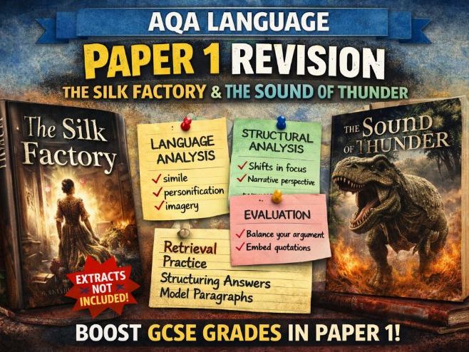 The Silk Factory AQA Language Paper 1