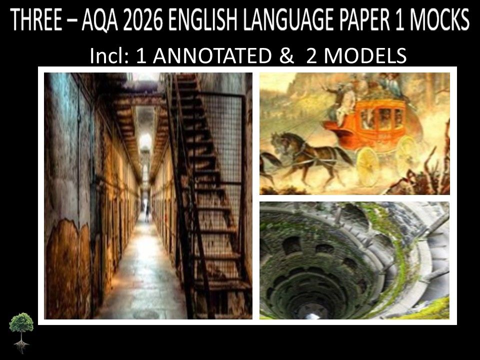 THREE - AQA PAPER 1 |2026 FULL MOCKS |ANNOTATED | MODELS