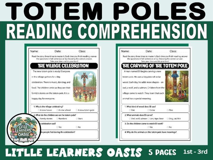 Reading Comprehension About Totem Poles