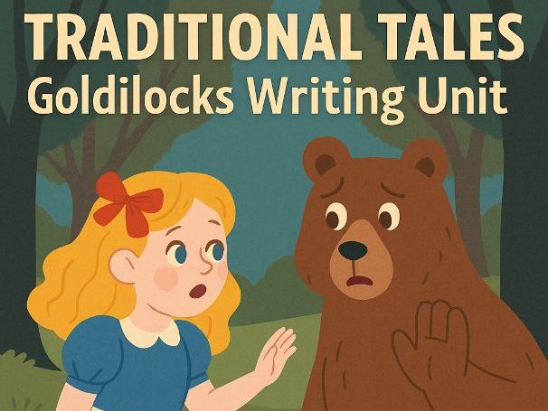 Traditional Tales: Goldilocks Writing Unit – 20 Fully Planned English (KS1)