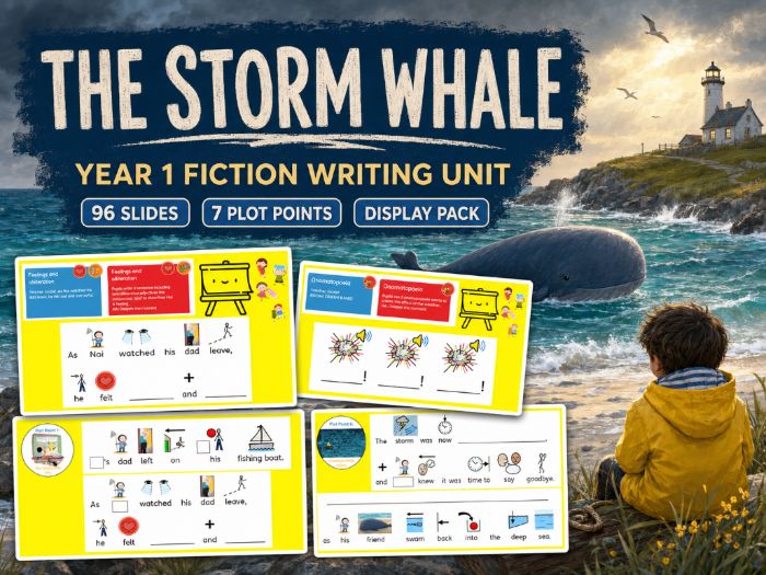The Storm Whale Year 1 Writing Unit (TWS)