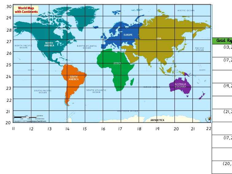 Grid Reference Map Bundle