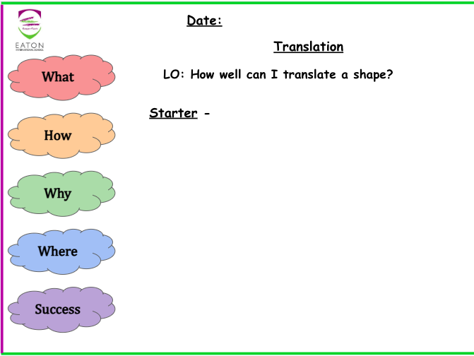 Primary - Translation