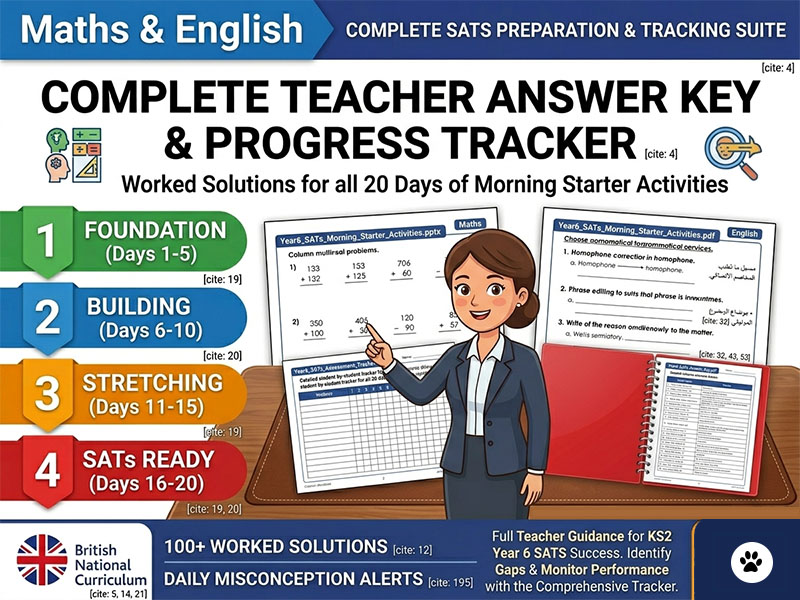 Year 6 SATs 4-Week Morning Starter Bundle KS2