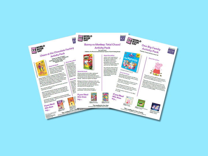 2026 World Book Day £1/€1.50 Books full activity pack