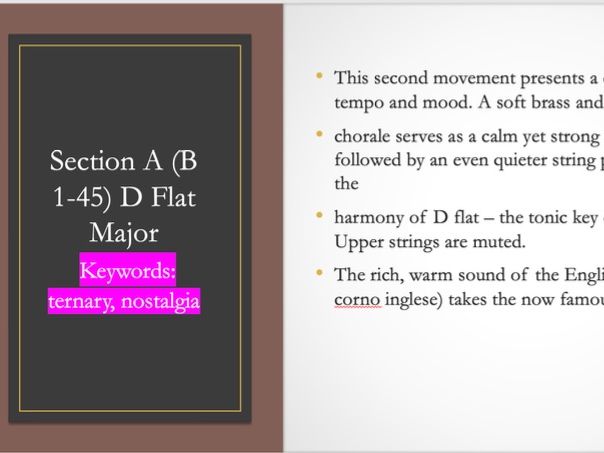 New World Symphony -Dvorak AS Music 2025-2026