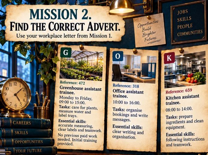 Careers Escape Room | The Missing Job Offer | Employability Skills | KS3 KS4 & SEND