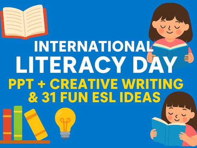 International Literacy Day – Show, Write & 31 Fun ESL Ideas