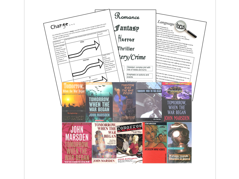 Tomorrow When the War Began (Marsden) resource set