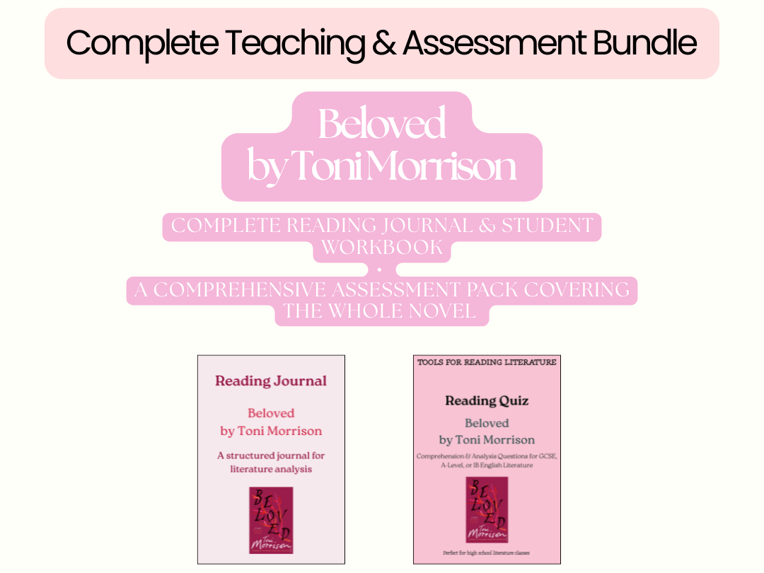 Beloved by Toni Morrison – Complete Teaching & Assessment Bundle