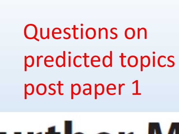 Another Core Pure Predicted Paper 2 2026 (Pearson Edexcel A Level Further Maths)