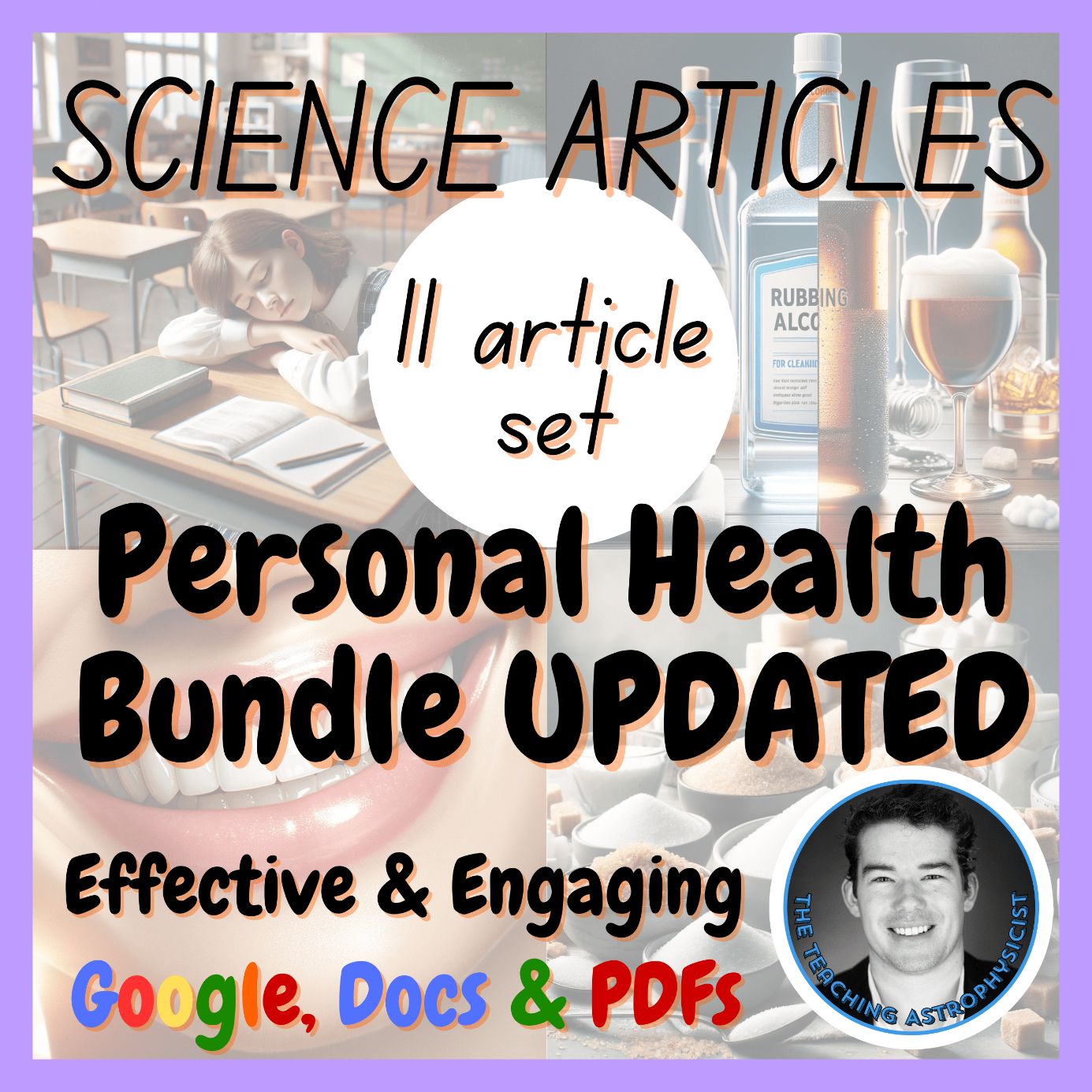 Personal Health | 11 Science Reading Comprehension Passages & Questions UPDATED