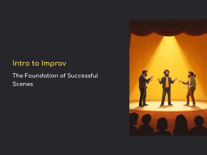 Intro to Improv: Yes And & CROW Lesson