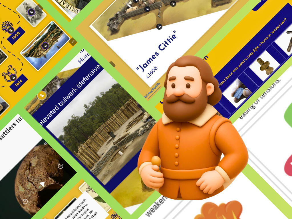KS3/Common Entrance Making of the UK - English Settlements in America: Roanoke and Jamestown Bundle