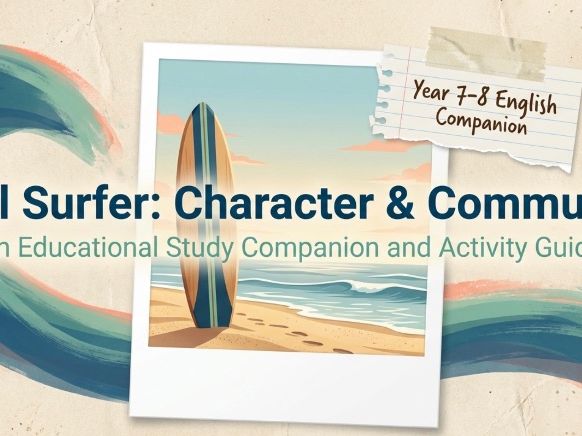 Soul Surfer – Novel Study Unit Complete Teaching Pack | Year 7–8 English
