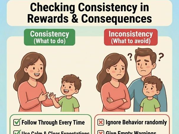 Consistency in Rewards & Consequences: A Parent Self-Check & Reflection