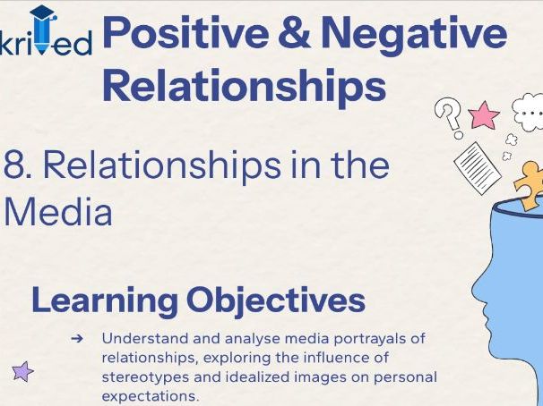 Relationships in the Media – Year 8 PSHE Lesson on Stereotypes and Expectations
